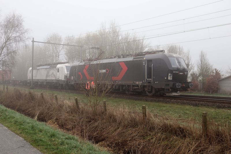 TXL goederentrein gestrand in Zevenaar 